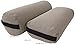 Bean Products Yoga Bolster - Handcrafted In The USA With Eco Friendly Materials - Studio Grade Support Cushion That Elevates Your Practice & Lasts Longer - Rectangle, Hemp Natural
