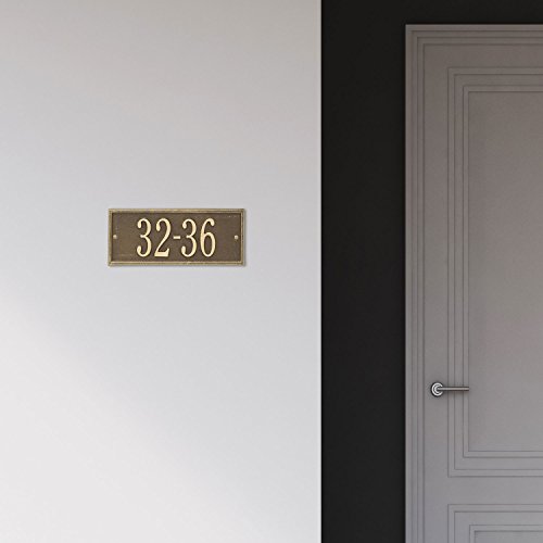 1 Whitehall+Personalized+Metal+Address+Plaque