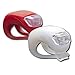 SanWay 2 x LED Bright Silicone Bike Bicycle Front & Rear Light Flashlight