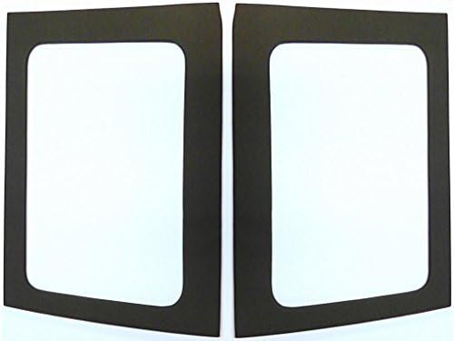 Hothead Headliners 2011-2017 Jeep Wrangler JK 4 door Rear Side Window Panels, Ox Grey