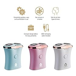 Pursonic USB Rechargeable Ladies Shaver, Removes