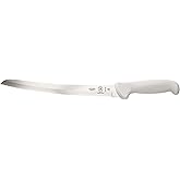 Mercer Culinary Ultimate White 10" Curved Wavy Edge Bread Knife, White