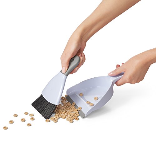 OXO Tot Mini Dust Pan & Brush Set, Gray Pricepulse