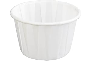 2oz Paper Portion Cups for Condiments, Medicine, Jello Shots, Product Samples, Taste Tests (2 oz size) by Genpak F200 - 250 C