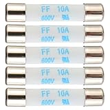 BOJACK Digital Multimeter Fuse 10A 600V DC Fast