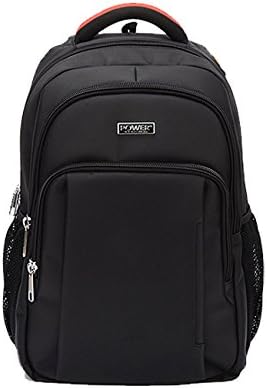 CustomHomme Men's Multiple Compartment Daily Laptop Backpack One Size Black