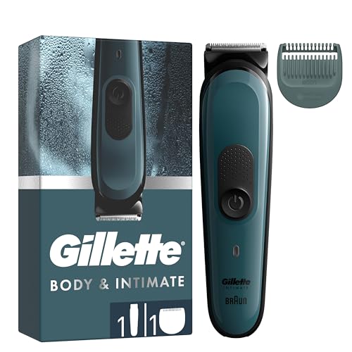 Gillette Body & Intimate Elektrischer Körperrasierer i3, Grün