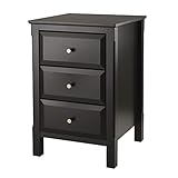 WINSOME Timmy Accent Table, Black (Kitchen)