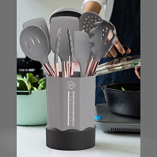 Silicone Cooking Utensil Set, Fungun 24pcs Silicone Cooking Kitchen