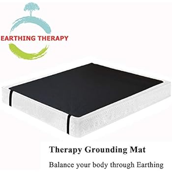 Terra Grounding Mat Earthing Pad - Conductive Carbon Foot Mats With 16Ft Cord