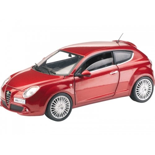 Mondo Motors Alfa Romeo Mito in Metallic Red (1:24 scale) Diecast Model Car