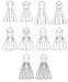 Vogue Patterns V8998 Misses' Dress Sewing Template, Size E5 (14-16-18-20-22)