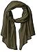 White Sierra Women's Bug Free Gauze Scarf, One Size, Deep Lichen Green