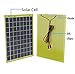 ECO-WORTHY Waterproof 10 Watts 12 Volts Epoxy Solar Panel Module with Diode 12V Battery Charger Camping