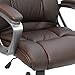 XtremepowerUS Executive Office Chair with PU Leather Back Support Big&Tall High-Back -Brown