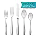 Radley & Stowe 40-Piece Silverware Set, Service for 8, Durable Stainless Steel Flatware, Dishwasher Safe Cutlery with Matte Finish Handle