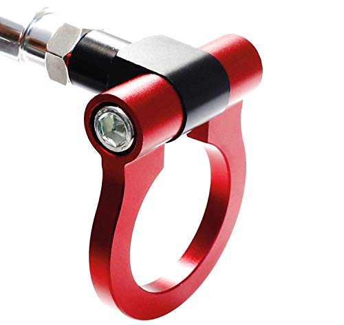 thumbnail image 2 of Xotic Tech Red Racing Style Tow Hook Decoration For Nissan 370Z - Front Bumper - ABS Plastic 2 of 2
