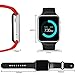 LEMFO IW08 Smart Watch Cell Phone Fitness Tracker Bluetooth WristWatch with Camera for Android Smartphones (Silver Black)