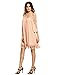 Milumia Women's Summer Cold Shoulder Crochet Loose Beach Dress Pink Medium