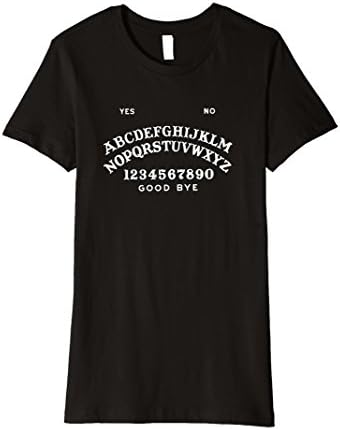 Womens Ouija Board Shirt Funny Halloween Party T-Shirt Small Black