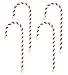 Haute Decor CC0402R Candy Cane Stocking Holder, 4-Pack, Classic Red and White