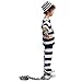 Spooktacular Creations Prisoner Jail Halloween Costume with Tattoo Sleeve, Toy Handcuffs for Kids Toddler Boys Halloween Dress Up Party (Medium (8-10 yrs))