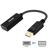 DisplayPort to HDMI, Benfei Gold-Plated DP Display Port to HDMI Adapter (Male to Female) Compatible for Lenovo Dell HP and Other Brand