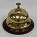 Solid Brass Front Desk Bell 3.75