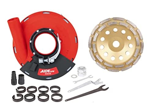 Aidelife Dust Shroud for Angle Grinders inch Grinding Diamond