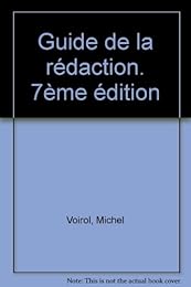 Guide de la rédaction