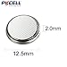 PKCELL CR1220 3V Lithium Coin Cell Watch Batteries for Thermometer 20-Pack
