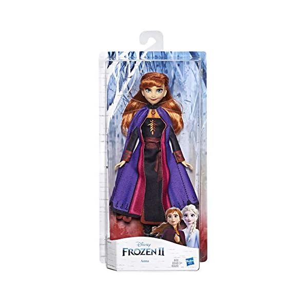 Disney Frozen Anna Fashion Doll With Long Red Hair and Outfit Inspired by Frozen 2 – Toy for Kids 3 Years Old and Up