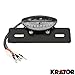Krator Custom LED License Plate Taillight Turn Signals For Honda Helix Ruckus Reflex Elite Silver Wing