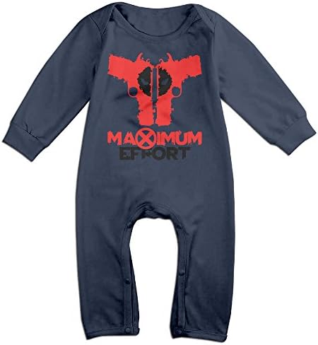 Ahey Newborn Maximum Gun Effort Long Sleeve Outfits 12 Months