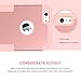 BENTOBEN iPhone 6 Plus Case, iPhone 6S Plus Case, iPhone 6 Plus 5.5 Inch Case 3-in-1 Hybrid Shockproof Polycarbonate Hard Covers Soft Silicone Interior Cover Rose Gold&Pink