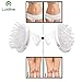 Luxilive Cellulite Fascia Massager TWO Brush Set - Body Blast, Face & Scalp Sore Muscle Relief Anti Cellulite Remover Wrinkles Fine Lines Crows Feet Dimple & Fat Blasting Skin Appearance & Circulation