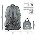 Totalpac - 35L Hiking Daypack Backpack - 11oz - Ripstop Nylon - 11 Pockets - Traveling & Hiking