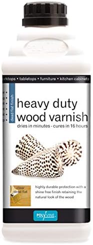 Polyvine Heavy Duty Interior Varnish Satin or Dead Flat Finishes, Quick Dry Varnish, Polyurethane, Water-Based - Image 3