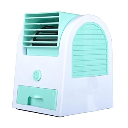 Dfss Premium Usb Powered Air Mini Small Conditioner Fan Cooling Portable Desktop,Single Vent, Colors May Vary