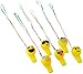 RIN Light-UP Emoticon Emoji FACE Whistle Necklace - 1 Dozen