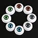 WINOMO 8PCS Hollow Eyeball Mask Halloween Horror Props Costume Plastic Eyeballs for Halloween