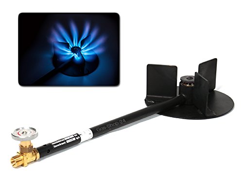 Hochleistungsbrenner 14 kW/Propan Turbo Hockerkocher - Gaskocher Made IN Germany (z.B. für Räucherofen, Bierbrauen…