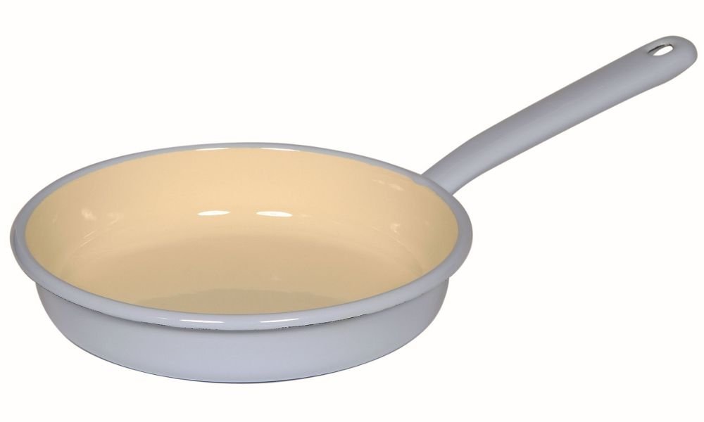 Riess, 20 cm Frying Pan, Omelette pan, Classic - Blue, Enamel, Induction, 1.0 liters, Austria