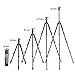 TARION Camera Tripod Monopod 61in with Panorama Ball Head Aluminium Travel Tripod for DSLR Mirrorless Cameras Support Macro Shots Counter Weight 13lb Payload Lightweight 16.9