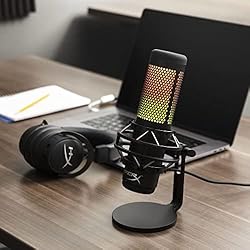 HyperX QuadCast S – RGB USB Condenser Microphone