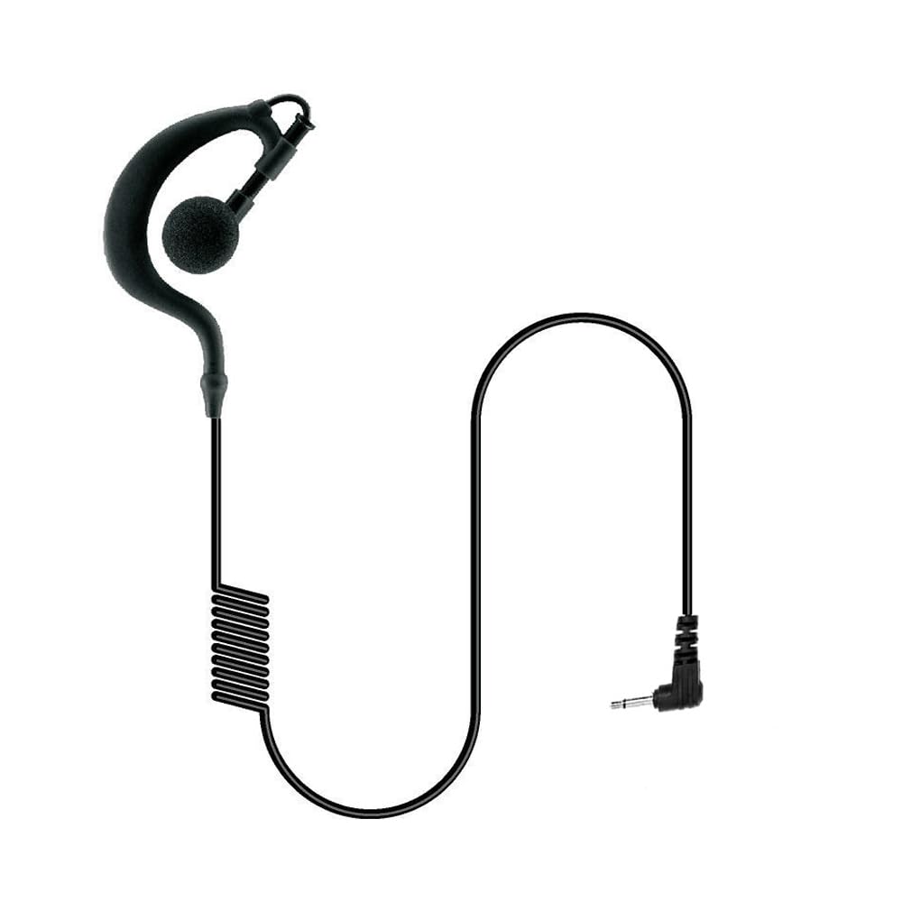 3.5mm Listen/Receive only G shape earpiece for DP1400 CP040 GP300 GP88 Radio
