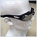 Veluxio Premium Adult Swim Goggles & Pair of Earplugs with Case