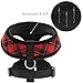 PUPTECK Dog Harness and Leash Set for Small Medium Dogs No Pull, Soft Mesh Adjustable Puppy Cat Harness Reflective at Night, Plaid Red, S