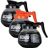 BUNN Coffee Pot Decanter/Carafe, 2 Black Regular