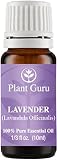 Lavender Essential Oil 10 ml. 100% Pure Natural Undiluted Therapeutic Grade For Aromatherapy, Diffuser, Relaxation, Calming, Massage, Sleep Aid, Skin, Body, Hair, Soap Making, Laundry Dryer Balls